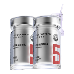 五个女博士 虾青素凝胶胶囊