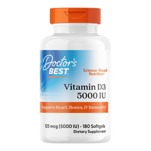 Doctor’s Best 多特倍斯 维生素D3软胶囊5000IU