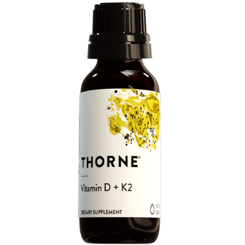 THORNE悦恩 维生素d3+k2滴剂